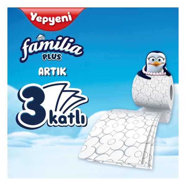 Familia Plus 32'li 3 Adet Tuvalet Kağıdı - Görsel 3
