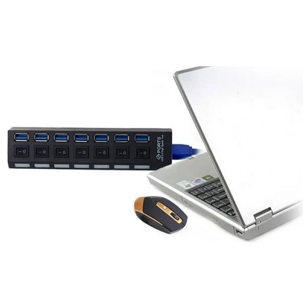 Alfais 5258 7 Port USB Çoğaltıcı - Görsel 3