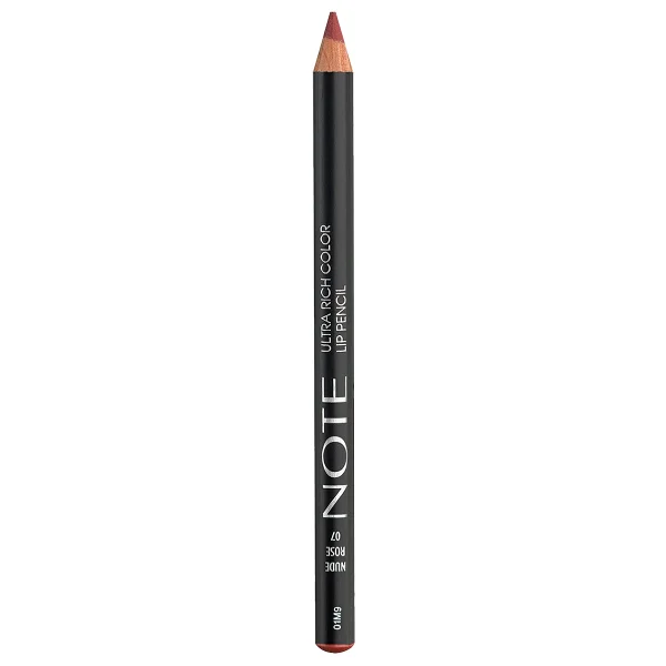 Note Ultra Rich Color Lip Pencil 07 Nude Rose Dudak Kalemi - Görsel 2
