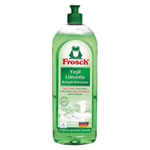 Frosch Yeşil Limonlu 750 Ml Sıvı Bulaşık Deterjanı - Görsel 2