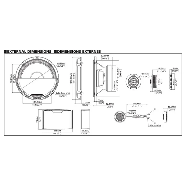 Alpine R2-S652 100 W 16.5 Cm Komponent Oto Hoparlör - Görsel 5