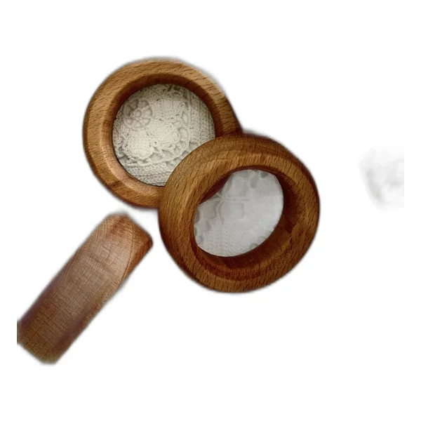 Decorium Wood Decorium Ahşap Peçete Yüzüğü Halka 6'lı - 1 Adet - Görsel 2