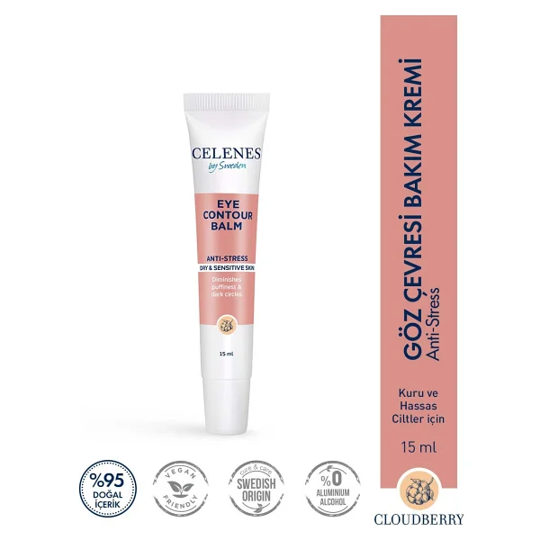 Celenes Cloudberry Yorgunluk Karşıtı 15 Ml Göz Kremi - Görsel 6