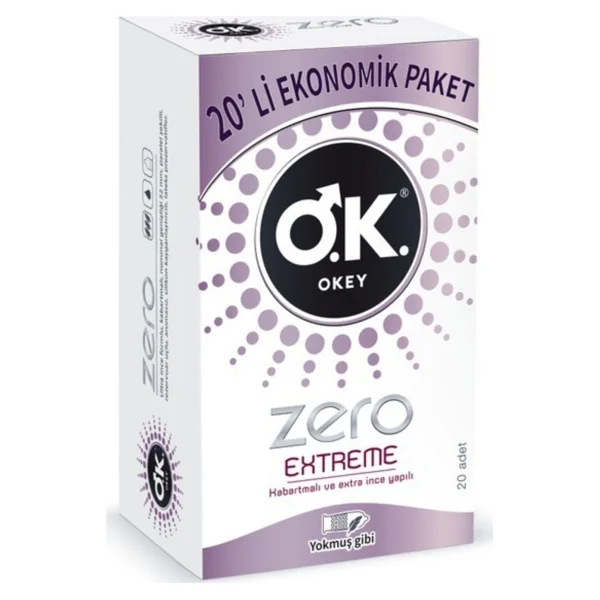 Okey Zero Extreme 20'li Prezervatif - Görsel 7