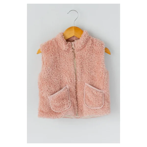 Mama Yoyo Welsoft Çocuk Yelek - Pembe - 2 - 3 Yaş - Açık Pembe - Görsel 4