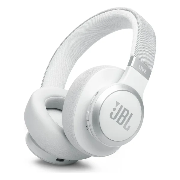 Jbl Live 770nc Beyaz Kulak Üstü Bluetooth Kulaklık - Görsel 6