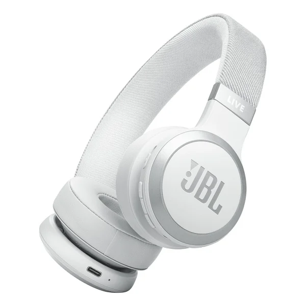 Jbl Live 670nc Beyaz Kulak Üstü Bluetooth Kulaklık - Görsel 3