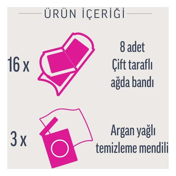 Veet Pure Hipoalerjenik Sir Ağda Bandı 16'lı Bikini & Koltuk Altı Bölgesi İçin Temizleme Mendili - Görsel 2