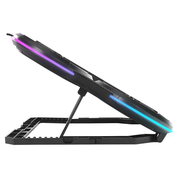 Rampage Prote R6 RGB 6 Fanlı 17" Laptop Soğutucu - Görsel 4