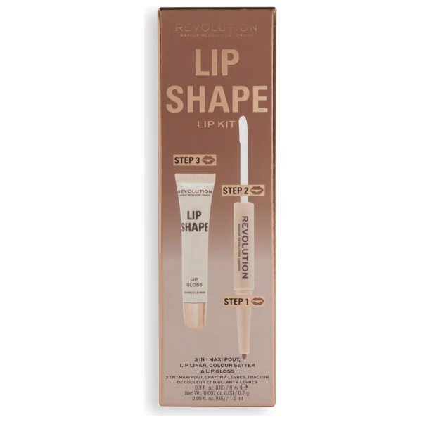 Revolution Lip Shape Dudak Kiti Rose Pink - Görsel 8