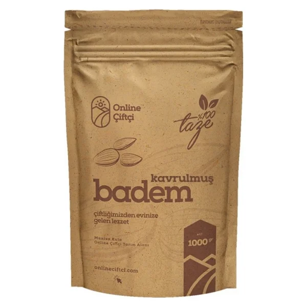 Online Çiftçi Kavrulmuş Badem 400 Gr - Görsel 7