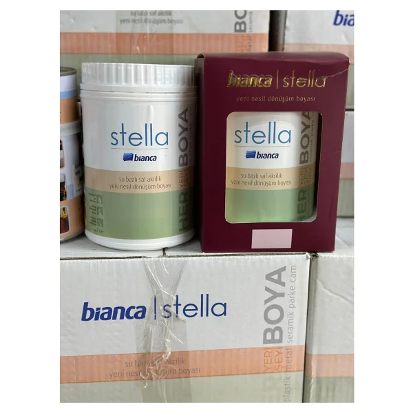 Bianca Stella 1 Lt 1072 Tay Tüyü Su Bazlı Saf Akrilik Boya - Görsel 8