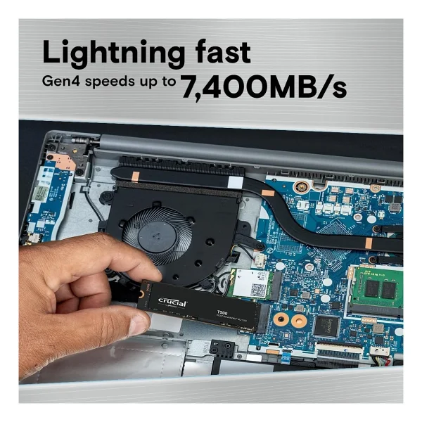 Crucial T500 Ct1000t500ssd8 Pcı-Express 4.0 1 TB M.2 SSD - Görsel 2