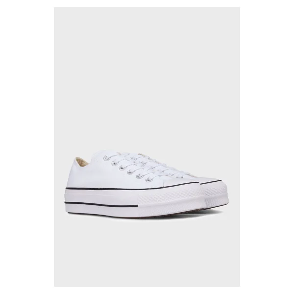 Converse Chuck Taylor All Star Lift Low Platform 560251c Beyaz Sneaker - Görsel 4