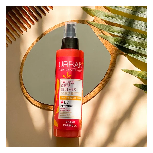 Urban Care Twisted Curls Hibiscus & Shea Butter 200 Ml Sıvı Saç Kremi - Görsel 8