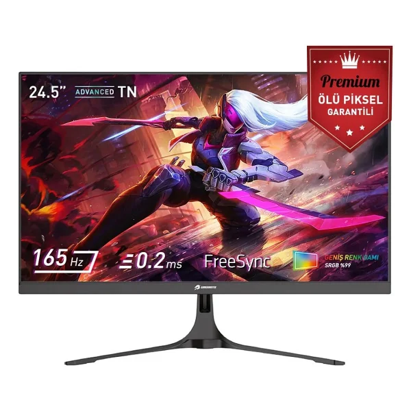 Gamebooster GB-2516ff 24.5" 0.2 Ms Full HD 165 Hz Oyuncu Monitörü - Görsel 3