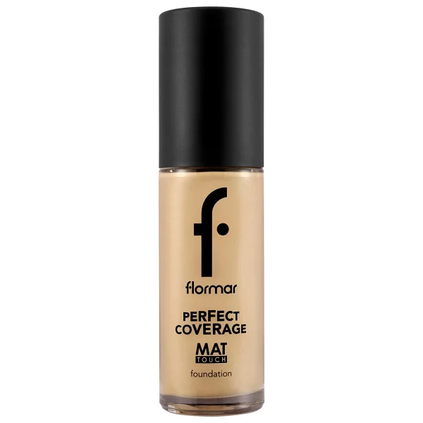 Flormar Perfect Coverage Mat Touch 30 Ml Likit Fondöten - Görsel 5