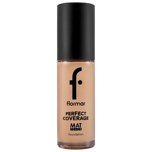 Flormar Perfect Coverage Mat Touch 30 Ml Likit Fondöten - Görsel 6