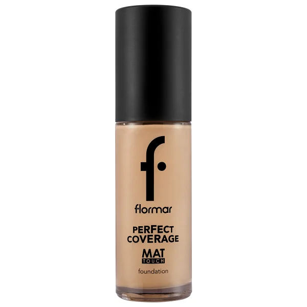 Flormar Perfect Coverage Mat Touch 30 Ml Likit Fondöten - Görsel 7