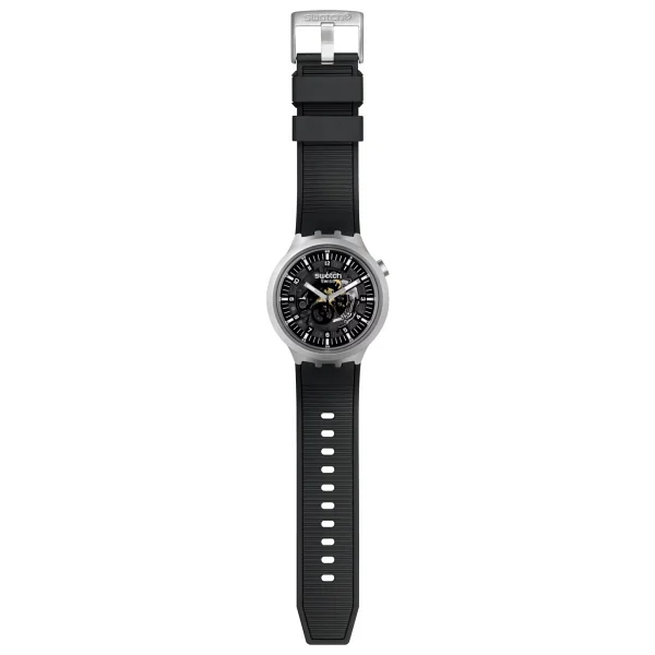 Swatch Big Bold Irony Dark Irony Sb07s105 Erkek Kol Saati - Görsel 7