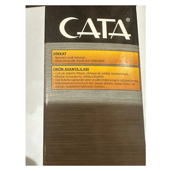 Cata Ct-9451 8 Adet Pilli Duman Dedektörü - Görsel 4