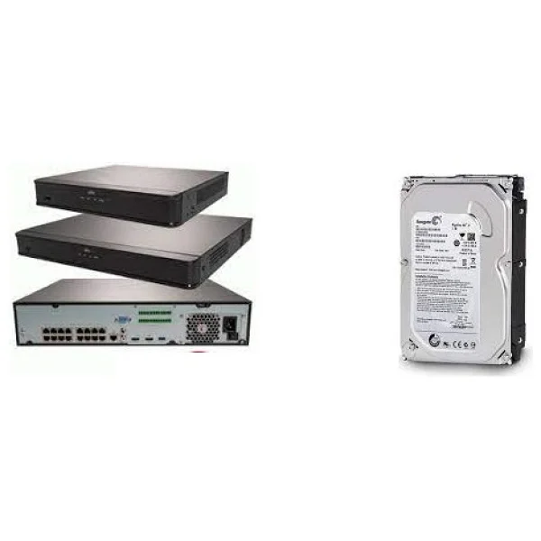 Uniview Unv 16 Kanal Poe Nvr Kayıt Cihazı - Görsel 2