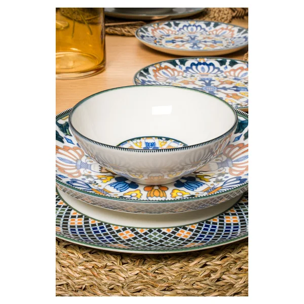 Chichi Home Majesty Neo 24 Parça 6 Kişilik Porselen Yemek Seti - Görsel 2