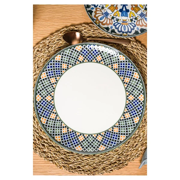 Chichi Home Majesty Neo 24 Parça 6 Kişilik Porselen Yemek Seti - Görsel 5