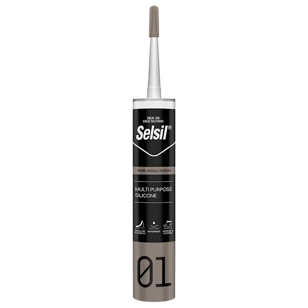 Selsil 280 Gr Beyaz Genel Amaçlı Silikon - Görsel 5