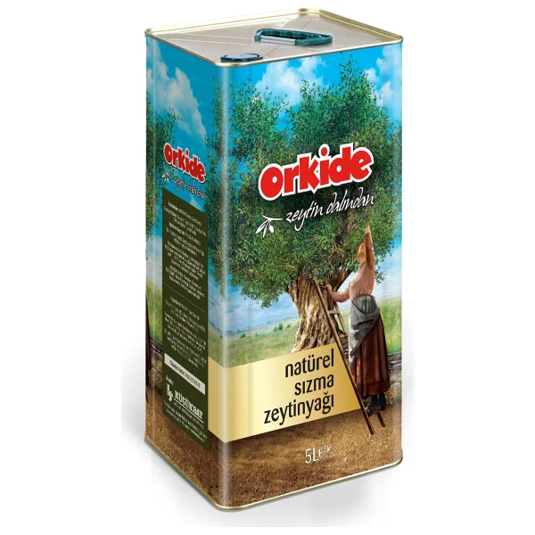 Orkide Natürel Sızma Zeytinyağı 5 Lt - Görsel 4