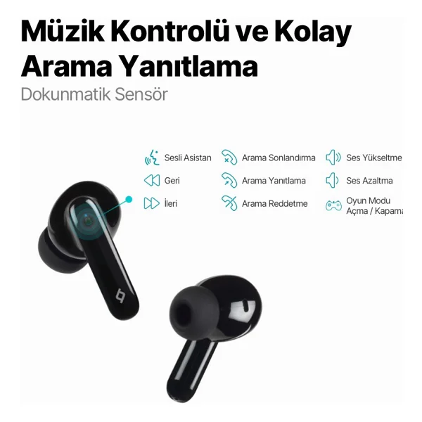 Ttec Airbeat On 2km146 TWS Kulak İçi Bluetooth Kulaklık - Görsel 2