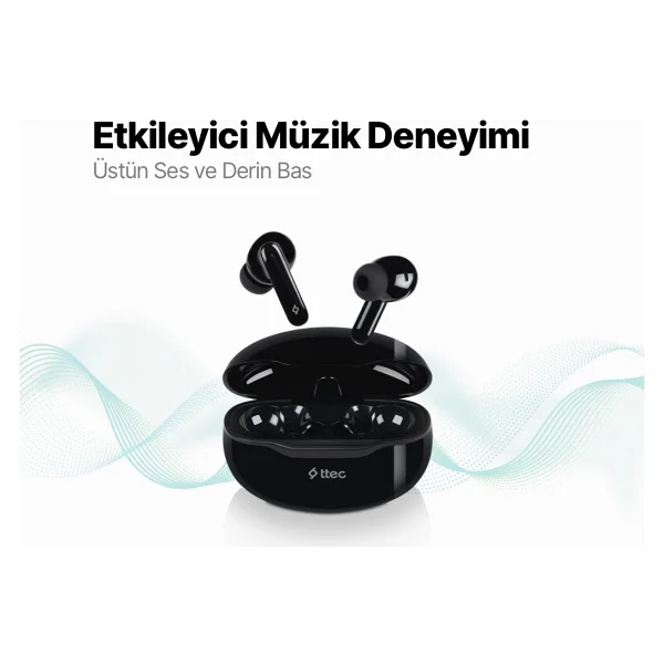Ttec Airbeat On 2km146 TWS Kulak İçi Bluetooth Kulaklık - Görsel 3