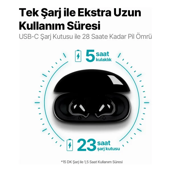 Ttec Airbeat On 2km146 TWS Kulak İçi Bluetooth Kulaklık - Görsel 8