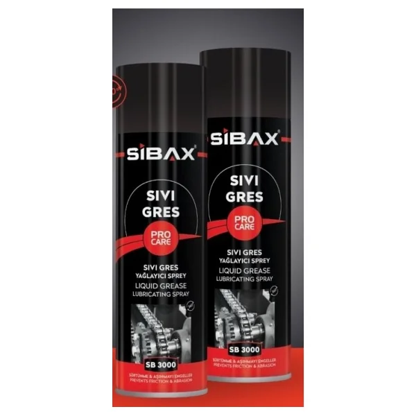 Sibax SB3000 500 ml Yağlayıcı Sprey Sıvı Gres - Görsel 2