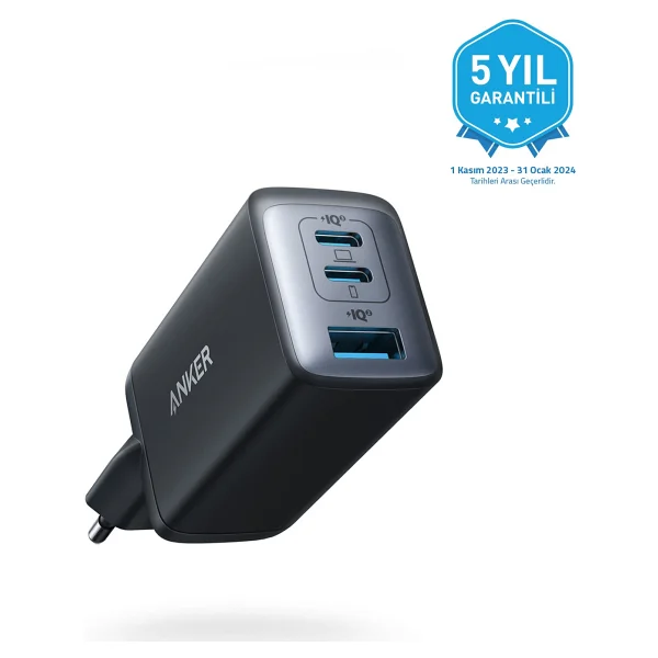 Anker 735 Nano Iı A2667 65 W Hızlı Şarj Adaptörü - Görsel 9
