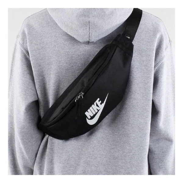 Nike Nk Heritage Hip Pack Unisex Siyah Bel Çantası Ba5750-010 - Görsel 3