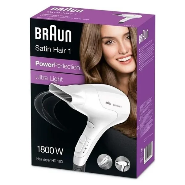 Braun Satin Hair 1 HD 180 1800 W Saç Kurutma Makinesi - Görsel 5