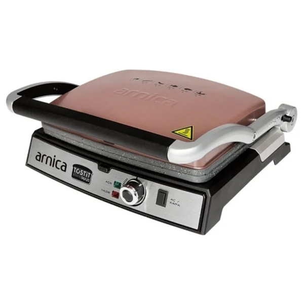 Arnica Tostit Maxi Granit Rose 2000 W Tost Makinesi - Görsel 3