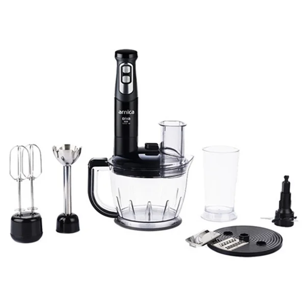 Arnica Diva Pro Gh21803 1200 W Blender Seti Siyah - Görsel 3