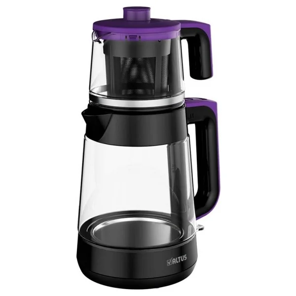 Altus Al 796 S 1900 W Siyah Cam Çay Makinesi - Görsel 2