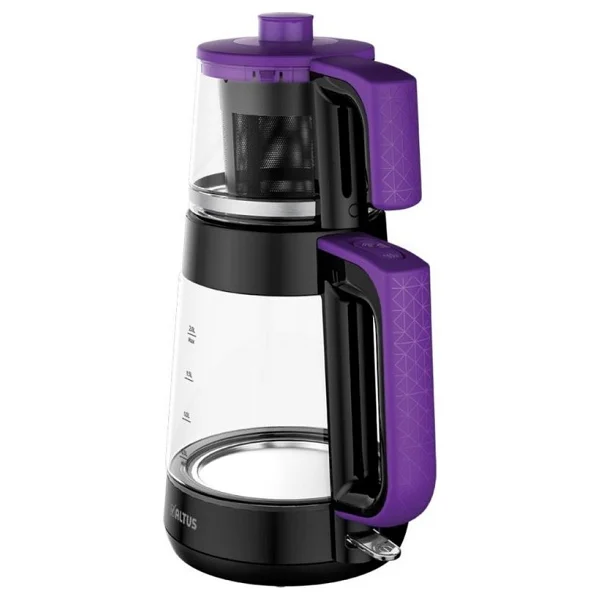 Altus Al 796 S 1900 W Siyah Cam Çay Makinesi - Görsel 3