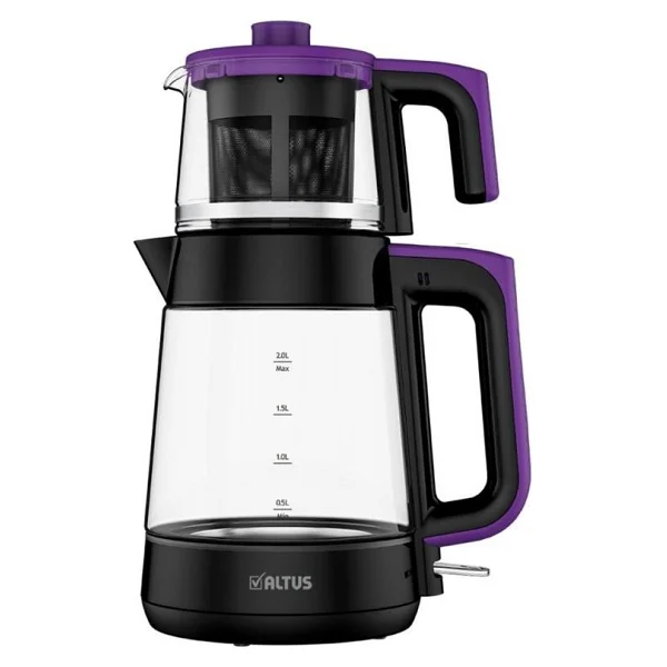 Altus Al 796 S 1900 W Siyah Cam Çay Makinesi - Görsel 4