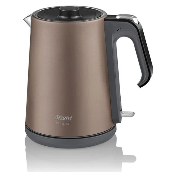 Arzum Ar3080-T Çay Sefası Toprak 1650 W Çelik Çay Makinesi - Görsel 4