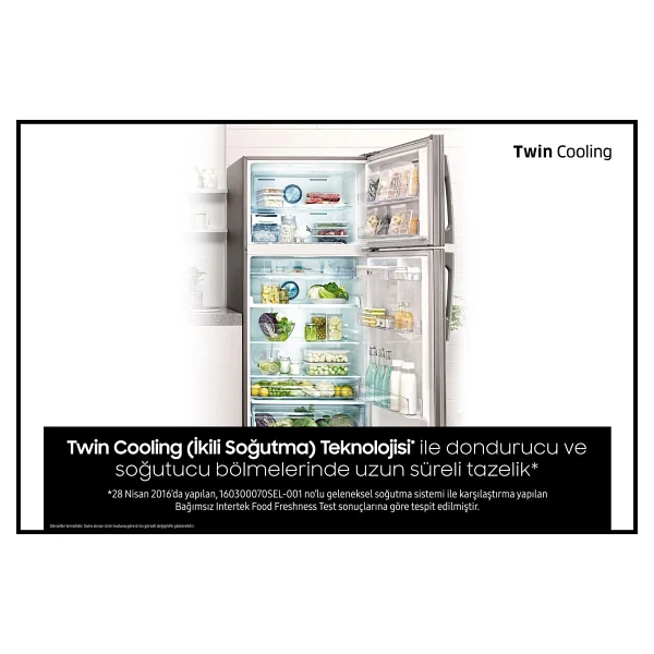 Samsung Rb44ts134sa Twin Cooling Kombi No Frost Buzdolabı - Görsel 4
