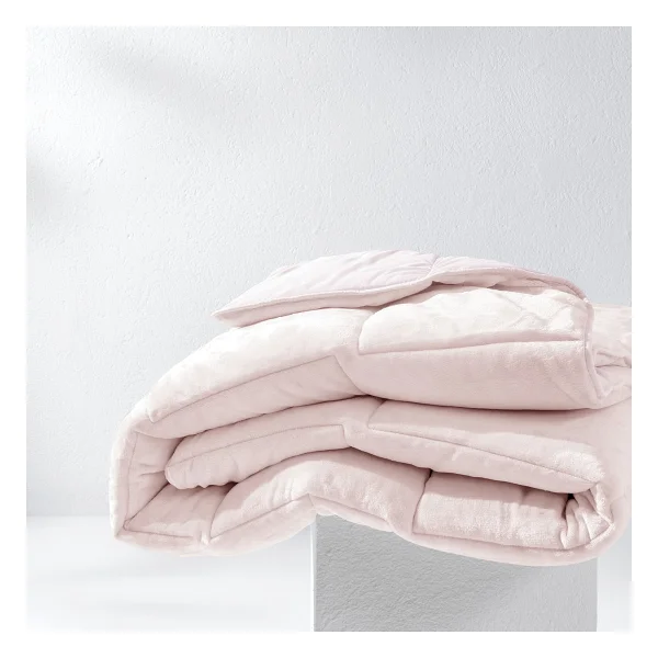 Yataş Macaron Pembe 195x215 Cm Welsoft Çift Kişilik Yorgan - Görsel 5