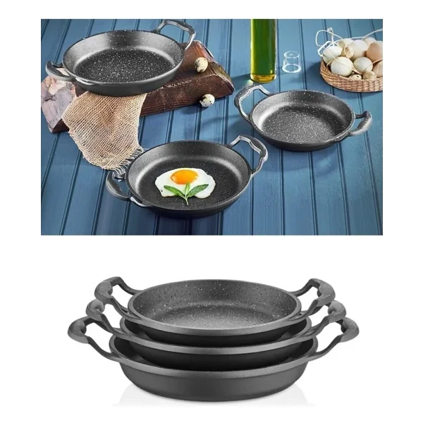 Gülsan Safran 22 Cm Granit Sahan - Görsel 5
