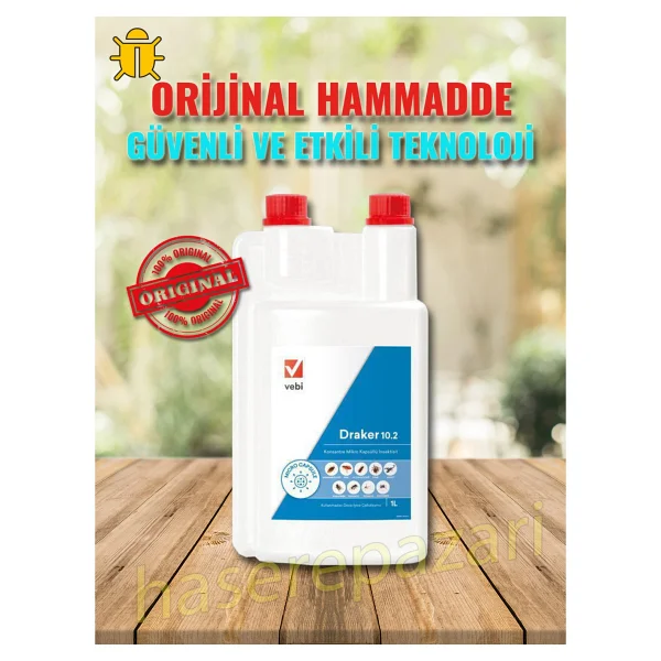 Vebi Draker 10,2 Cs Genel Haşere 1lt - Görsel 2