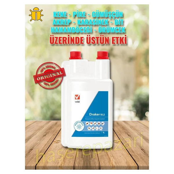 Vebi Draker 10,2 Cs Genel Haşere 1lt - Görsel 3