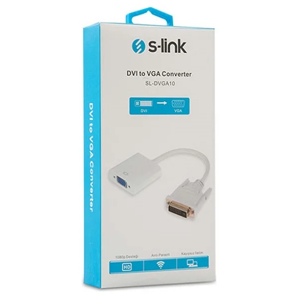S-Link Sl-Dvga10 Dvı To Vga Dönüştürücü - Görsel 2