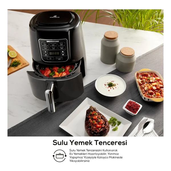Karaca Air Pro Cook 3in1 XL 4 Lt Yağsız Fritöz - Görsel 4